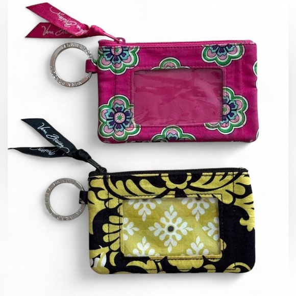 Vera Bradley Accessories - VERA BRADLEY set of 2 card/ID zipper pouch.